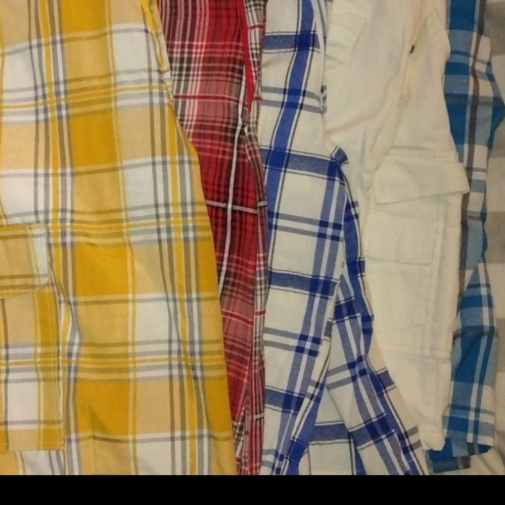 Five pairs of men's designer shorts